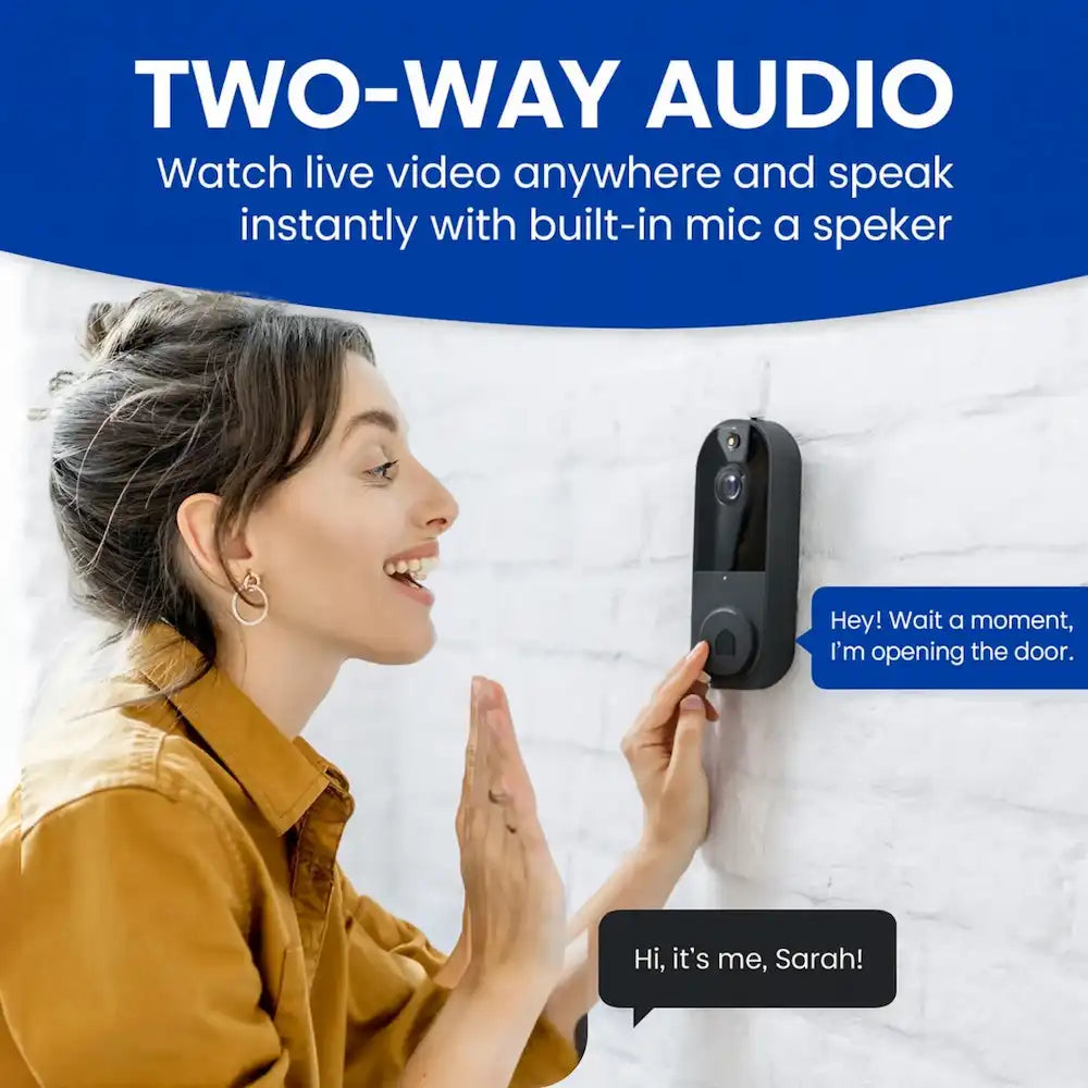 SmartWave™ Smart Home Video Doorbell